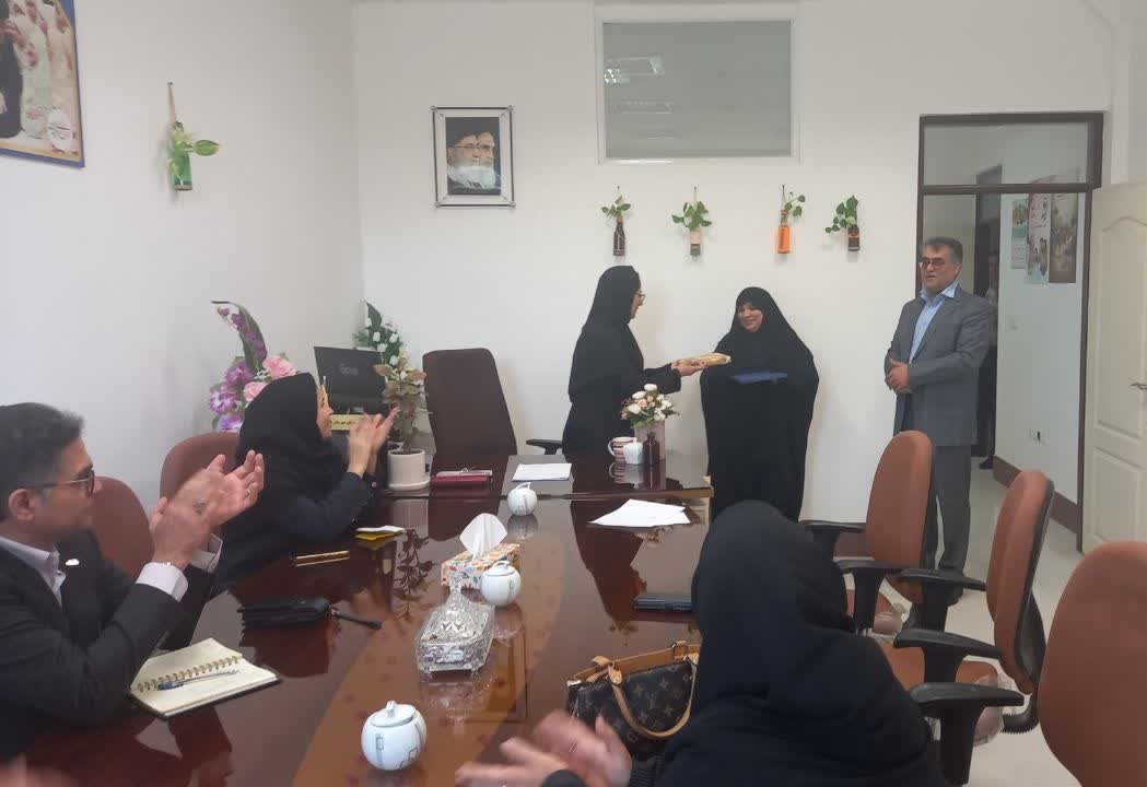 بازدید و جلسه ارتقا خدمات رسانی کتابخانه مجتمع آموزش عالی سلامت شهرستان بجستان در هفته کتاب